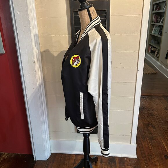 BUC-EE'S Satin Varsity Jacket, NWOT - Picture 3 of 8